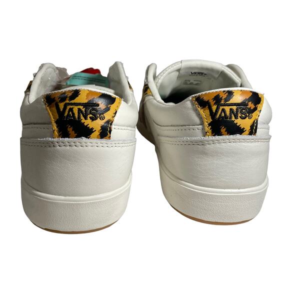 NWT Vans Lowland Cc Sneaker Big Cat Marshmallow Leopard New VN0A4TZY1VQ - Picture 5 of 7